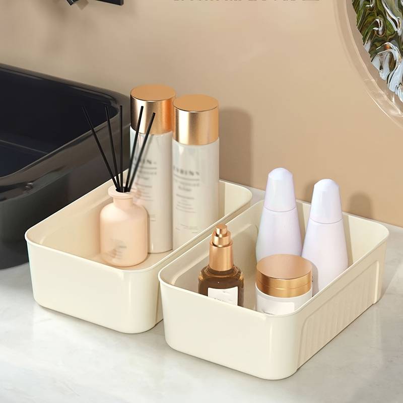 Mini Organizer Basket, Household Large Capacity Sorting Box, Multifunction Sundries Sorting Box, Plastic Toiletries Storage Basket, Home Office Organizer Mini Organizer Basket, Household Large Capacity Sorting Box, Multifunction Sundries Sorting Box, Plastic Toiletries Storage Basket, Home Office Organizer